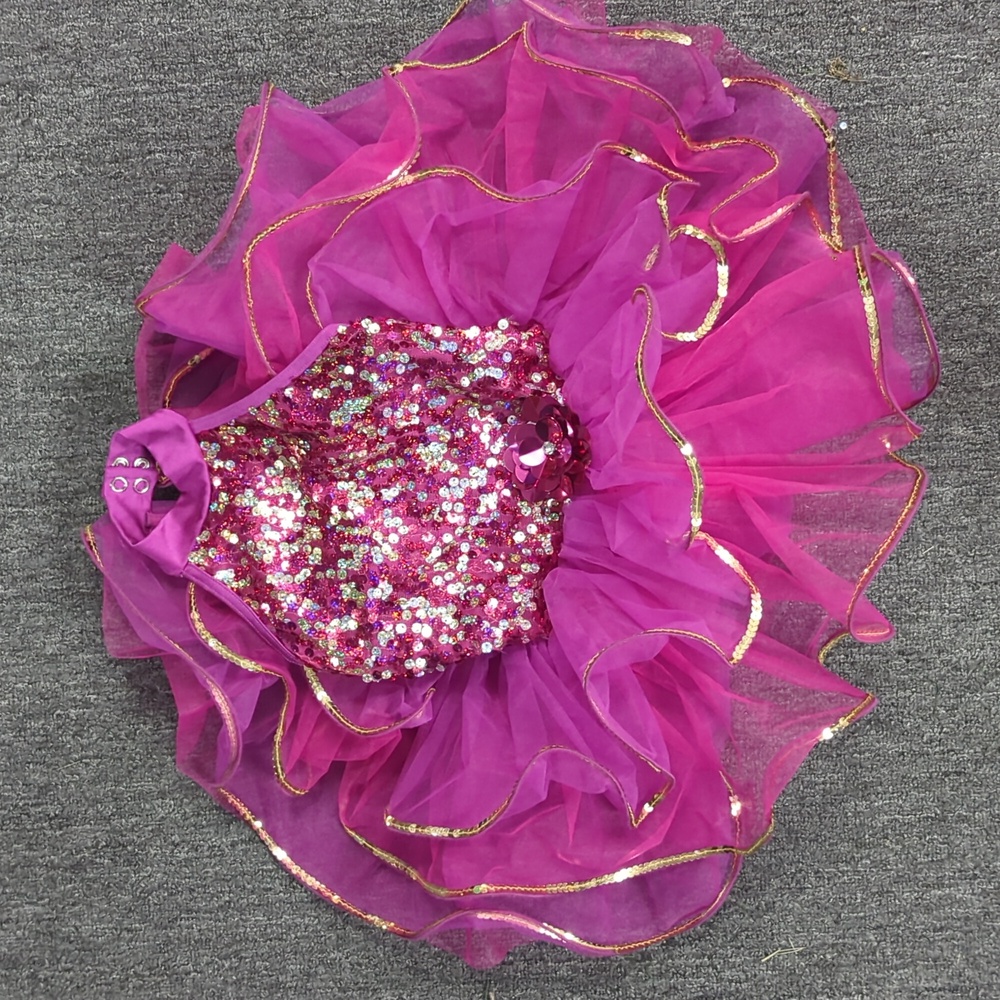Pink Dance Costume Tutu 12914